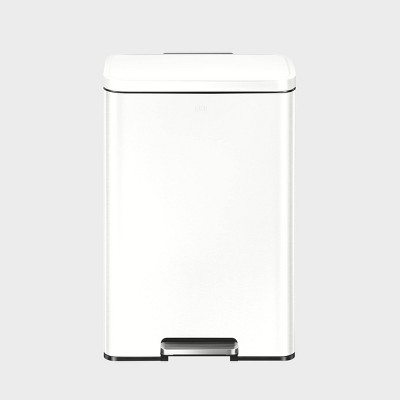 The Brim Step Activated Kitchen Garbage Can, 13 Gallon