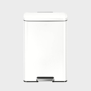 EKO Stainless Steel 50L Madison Step Trash Can - 1 of 4