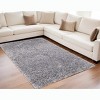 Gray Shag Hand Tufted Area Rug - 2 of 4