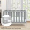 VYNXARIA 3-in-1 Convertible Crib Gray/Graystone - 4 of 4