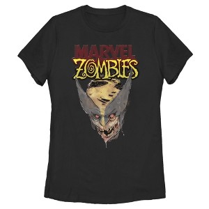 Women's Marvel Zombies X-Men Wolverine Face T-Shirt - 1 of 3