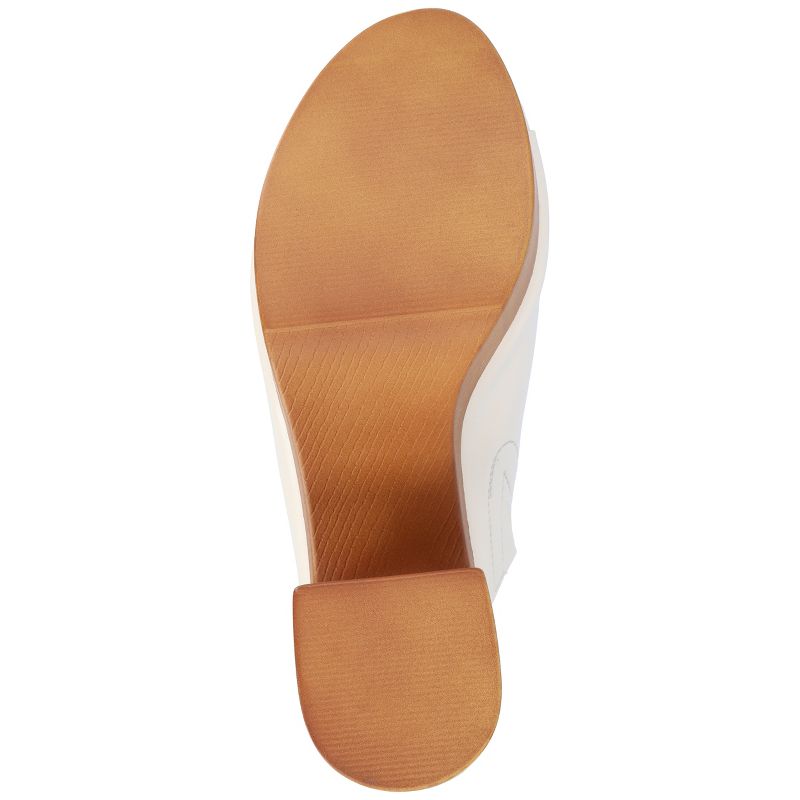 Journee Collection Womens Lorenza Tru Comfort Foam Platform Clog Open Toe Sandals, 6 of 11