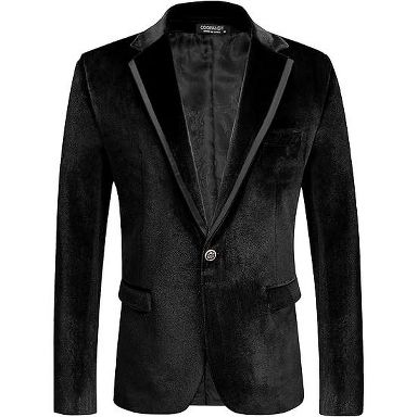 green emerald velvet dress Mens Sequin Blazers Stylish Lapel Collar Suit Jackets Shiny Tuxedo Dress  Jackets Dinner Prom Host Black at Amazon Men's Clothing store