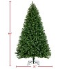 Yaheetech 4.5Ft/6Ft/7.5Ft/9Ft/12Ft Pre-lit Spruce Artificial Christmas Tree with 150 Incandescent Warm White Lights - 3 of 4