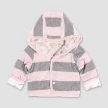 Burt's Bees Baby® Baby Girls' Bee Reversible Organic Cotton Puffer Jacket - Pink