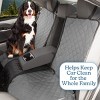 PETMAKER Dog Car Seat Cover for Back Seat - 4 of 4