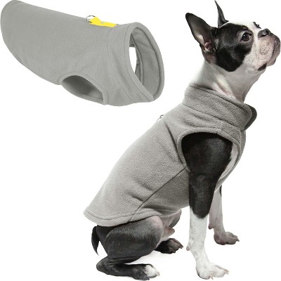 Gooby Fleece Vest Gray