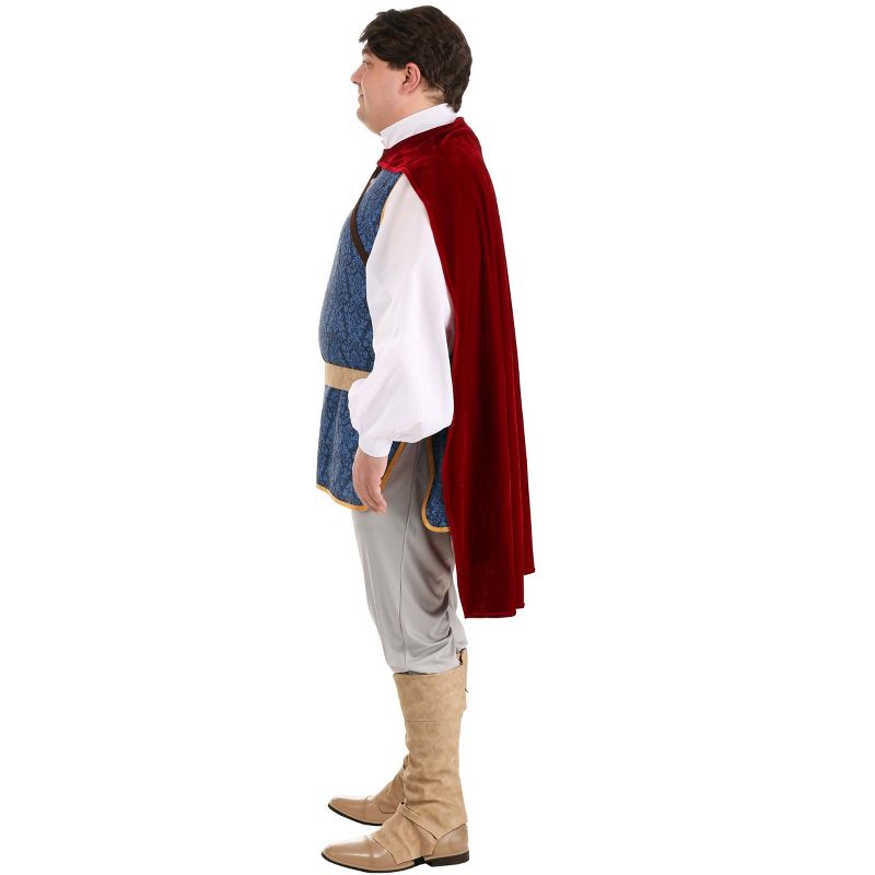 HalloweenCostumes.com Disney Snow White Men's Plus Size The Prince Costume., 2 of 9