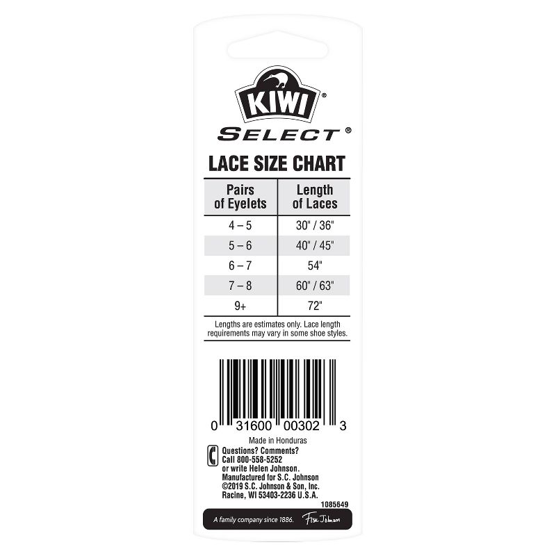 KIWI Select Kids Sport Flat Laces - 36", 3 of 7
