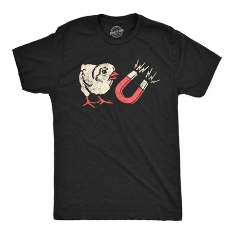 Мужские футболки Crazy Dog T-Shirts, Inc. Mens Funny T Shirts Chick Magnet Sarcastic Graphic Tee for Men - Crazy Dog Men's T Shirt For Holiday Holiday Black XL