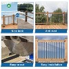32 in. x 3/4 in. Iron Deck Balusters Hollow Round Deck Railing Spindles - 3 of 4