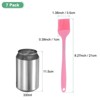 Unique Bargains Kitchen Heat-resistant Portable Silicone Pastry Brush  7 Pcs - 2 of 4