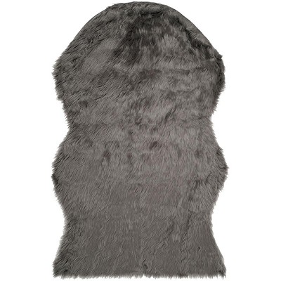 Faux Sheep Skin FSS115 Power Loomed Indoor Rugs - Safavieh