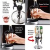 OGGI Professional 3-Bottle Revolving Liquor Dispenser, Stainless Steel - 3 of 4