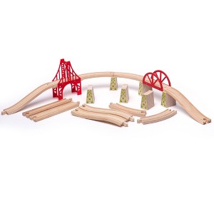 Bigjigs Rail Bridge Expansion Set - 1 of 4