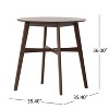 Christopher Knight Home Gavin Mid Century Modern Fabric Upholstered Counter Height 3 Piece Bistro Set - 3 of 4