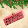 Cody Foster 1.0 Inch Pink Eraser Ornament Back To School Nostalgic #2 Pencil Tree Ornaments - 3 of 3