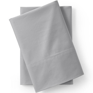 Lands' End 400 Thread Count Organic Cotton Percale Pillowcases - 1 of 2