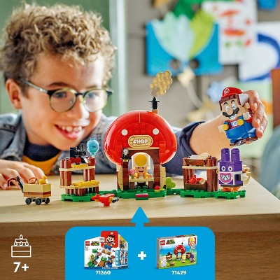 LEGO Super Mario Nabbit at Toad Shop Expansion Set, Build and Display Toy Set 71429_1