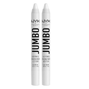 NYX PROFESSIONAL MAKEUP Jumbo Eye Pencil (604 Milk) Blendable Eyeshadow Stick & Eyeliner Pencil (PACK OF 2) - 1 of 4