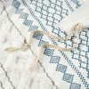 PAGED Full/Queen Cover Set Tufted Cotton Chenille 3 Piece Bedding Sets, Bed in a Bag with 1 Duvet Cover and 2 Pillowcases for Bedroom - 4 of 4