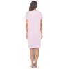 Casual Nights Women's Super Soft Yummy Nightshirt, Short Sleeve Nightgown, Night Dress with Fun Prints & Patterns - 4 of 4
