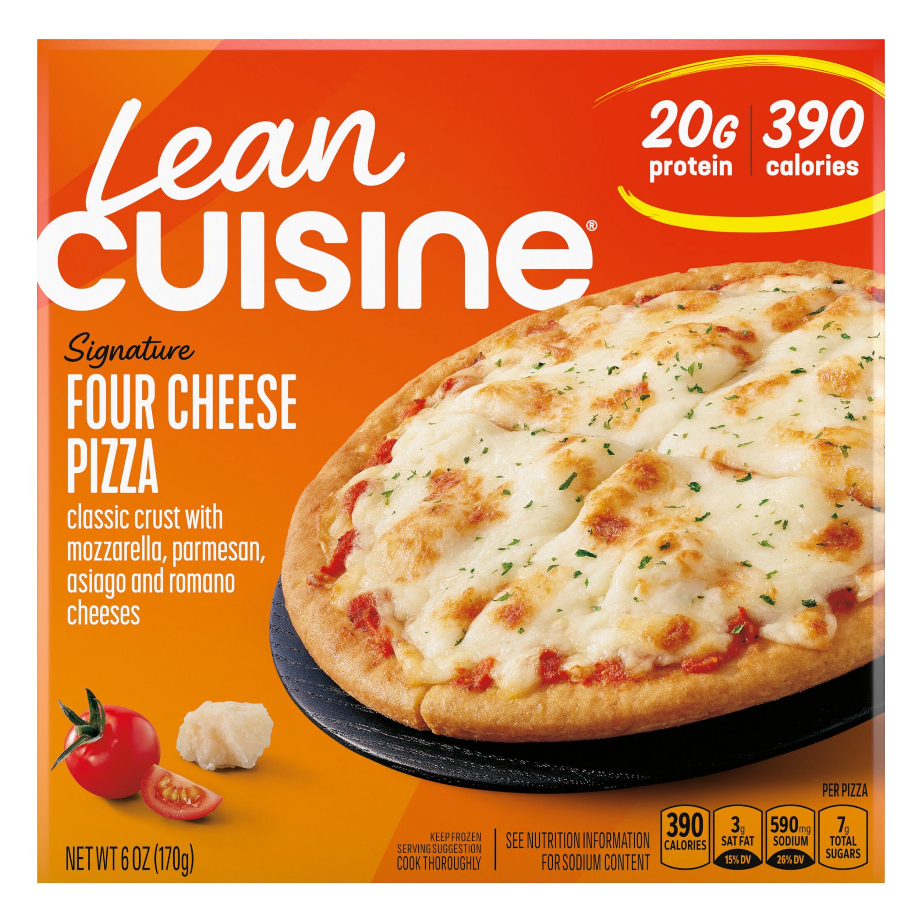 Lean Cuisine Protein Kick Frozen Four Cheese Pizza - 6oz