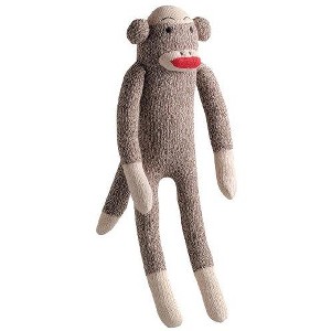 Multipet Sock Monkey Dog Toy - 1 of 1