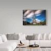 22" x 32" Eiffel 5 by Giuseppe Torre - Trademark Fine Art: Modern Canvas, Digital Architecture Wall Decor - image 3 of 4