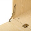 Gulches Walnut Multi-Use Cat Litter Box House with Flip-Down Doors - 3 of 4