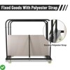 Folding Table Cart -1800 LBS Drywall Cart Steel Panel Truck w/w/ 5" Swivel Wheels - 2 of 4