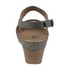 GC Shoes Foley Perforated Comfort Slingback Wedge Sandals - 3 of 4