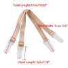 Allegra K Women's Elastic Non-slip Adjustable Bra Shoulder Strap Clips Holder - 3 of 4