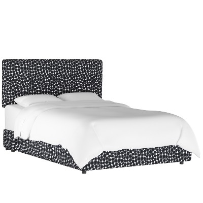 Upholstered Bed California King Abstract Dot Black - Project 62™ : Target