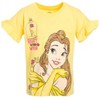 Disney Princess Ariel Snow White Rapunzel Girls 3 Pack T-Shirts Little Kid to Big Kid - 4 of 4