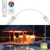 Armacost Lighting 5 Pin RGB+W IP67 LED Strip Light 6 in Tape to Tape Connector 2pk Light Accessory - 2 of 4