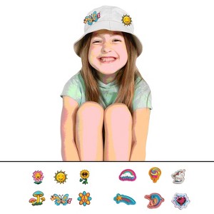 Rabble Gender Neutral Kids' Bucket Hat with Blossom & Wonder Dabblz Bundle - 1 of 4