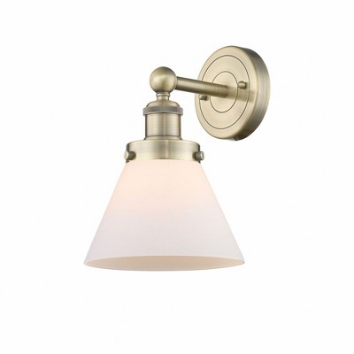 Cone - 1 Light Wall Sconce In Industrial Style-11.5 Inches Tall and 7.75 Inches Wide