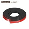 Unique Bargains Solid Rubber Adhesive Gasket Crafts Protection Seal Strips - 2 of 4
