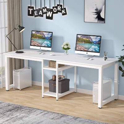 LITTLE TREE 78" Computer Desk White