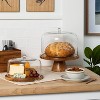 9" Wood & Glass Covered Dessert Storage - Hearth & Hand™ with Magnolia - 2 of 4
