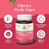 Hormone Balance Gummies for Women of All Ages, PMS Gummies and Cycle Support Supplements with Vitamin B6, Raspberry Flavor, Nature's Craft, 60ct - 4 of 4