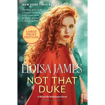 Not That Duke - (Would-Be Wallflowers) Large Print by  Eloisa James (Paperback)