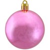 Northlight 60ct Shatterproof Shiny Christmas Ball Ornament Set 2.5" - Pink - 3 of 4