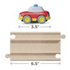 HABA Cars - My First Racetrack, 27 Piece Sustainable Kids' Race Track Set, Battery-Free Push and Go Cars, Ideal STEM Toys for Toddlers Ages 2+ - 3 of 4