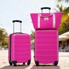 Lyngins 20/24 Inch 3 PCs Carry on Luggage Sets with Luggage Bag,Suitcases Sets with Spinner Wheels and TSA Lock for Family Trips - 2 of 4