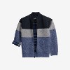 X RAY Boy's Full Zip Mock Neck Sweater With Fleece Lining - 3 of 3