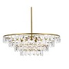 Elegant Lighting Ella 28 inch pendant in brass - 3 of 4