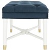 Rory Tufted Bench - FOX6294 - Navy - Safavieh Couture - 4 of 4