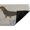 Stupell Industries So Long Dog Goodbye Printed Outdoor Imitation Sisal Door Mat, design by Lil' Rue - 2 of 4